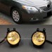 Противотуманные фары Toyota Camry белого цвета из АБС-п