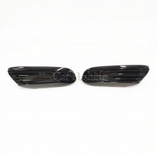 Боковые габаритные огни Mini Cooper F55 F56 F57, водонепроницаемые, черный дымчатый чехол, 2014-2023
