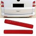 Отражатель заднего бампера Volkswagen Caravelle T5, кра