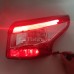Задний фонарь Nissan Qashqai, красный, Абс-пластик + св