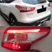 Задний фонарь Nissan Qashqai, красный, Абс-пластик + св