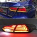 Задние фонари Toyota Camry светодиодные DRL с динамичес