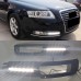 Дневные ходовые огни для Audi A6 C6 с желтым указателем