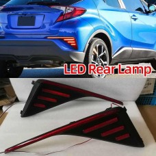 Задний Фонарь Toyota C-hr Белого Цвета из Абс Со Светодиодами (Задний фонарь)