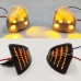 Поворотные указатели Dodge RAM желтого цвета с LED-подс