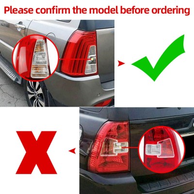 Задний фонарь Taillamp для Kia Sportage красного цвета 