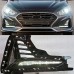 Дневные ходовые огни Hyundai Sonata светодиодные белые