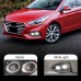 Противотуманная фара Hyundai Solaris Accent, светодиодн
