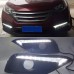 Фара DRL с поворотом для Honda CR-V, белый АБС + светод