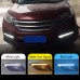 Фара DRL с поворотом для Honda CR-V, белый АБС + светод