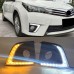 Светодиодные дневные ходовые огни Toyota Corolla белого