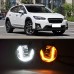 Светодиодные дневные ходовые огни Subaru XV белого цвет