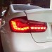 Задний фонарь BMW F30 F35 F80 красный с динамическим св