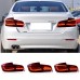 Задний фонарь BMW 5 серии F10, светодиодный, красный, А