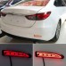 Задний бампер отражатель стоп-сигнал для Mazda 6 Atenza
