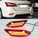 Задняя противотуманная фара Nissan Sentra Sylphy красно