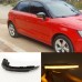 Фонарь указателя поворота для Audi A1 желтого цвета с L