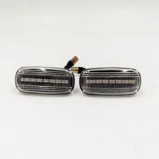 Светодиодный Боковой Указатель Поворота для Audi A3 S3 A4 S4 Rs4 B6 B7 B8 A6 S6 Rs6 C5 C7, Abs + Led, Цветной