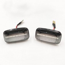 Боковые габаритные огни Toyota Land Cruiser, динамический указатель поворота, ABS, 2008-2021 год
