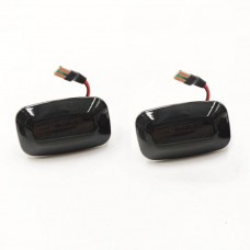 Боковые габаритные огни Toyota Land Cruiser 200, ABS-пластик, для 2008-2021 года, динамический поворотник
