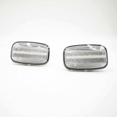 Боковые габаритные огни для Toyota Land Cruiser, ABS-пластик, 2008-2021, светодиодные
