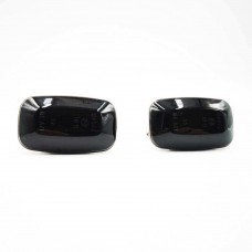 Боковые габаритные огни для Toyota Land Cruiser 2008-2021, ABS-пластик, светодиодные.
