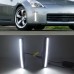 Светодиодные дневные ходовые огни Nissan 350Z Z33 желто