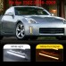 Светодиодные дневные ходовые огни Nissan 350Z Z33 желто