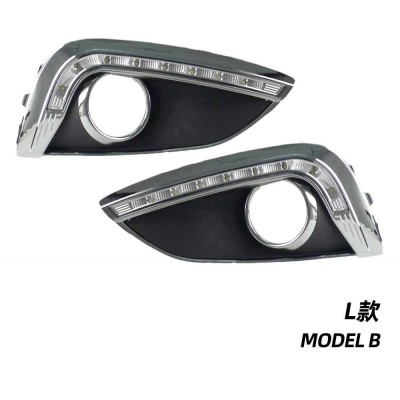 Противотуманные фары LED DRL для Hyundai ix35 белого цв