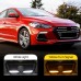 Дневные ходовые огни Hyundai Elantra Sport 2017 2018, Б