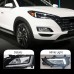 Светодиодные дневные ходовые огни Hyundai Tucson, белый