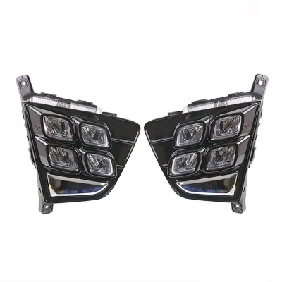 Дневные ходовые огни DRL для Hyundai Creta, белый ABS-п