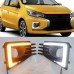 Дневные ходовые огни Mitsubishi Mirage, светодиодные, б
