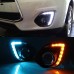 Светодиодные дневные ходовые огни Mitsubishi ASX, белый