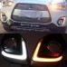 Дневные ходовые огни Mitsubishi ASX LED DRL COB, белый 