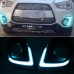 Дневные ходовые огни Mitsubishi ASX LED DRL COB, белый 