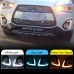 Дневные ходовые огни Mitsubishi ASX LED DRL COB, белый 