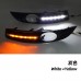 Фары DRL LED для VW Passat B6 белого цвета