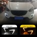 Светодиодные дневные ходовые огни для Mazda CX-5 белого
