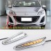 Дневные ходовые огни Mazda 3 Axela, желтый сигнал, LED,
