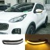 Светодиодное боковое зеркало поворотник для Kia Sportag