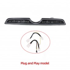Габаритные фонари Nissan X-Trail 2013-2016 из ABS с LED подсветкой, влагозащита, 12В, 500 лм
