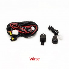 Противотуманная Фара для Honda Civic Fd1 Fd2 Ciimo, Галогенные, Abs-пластик, Переключатель (Только переключатель проводов)