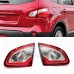 Задний фонарь Nissan Qashqai красного цвета из ABS с LE