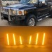 Боковой маркер Hummer H3, пластик, белый