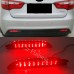 Задний фонарь для Kia Rio K2 красный светодиодный