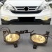 Передний бампер Honda CR-V с LED противотуманными фарам
