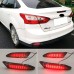 Светодиодный задний бампер Ford Focus красный
