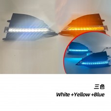 Светодиодные Фары Дневного Света Led Drl для Ford Escape Kuga - Белый Abs-пластик (Бабочкой белого, желтого и голубого цвета)