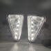Светодиодные дневные ходовые огни Toyota Innova, Желтый